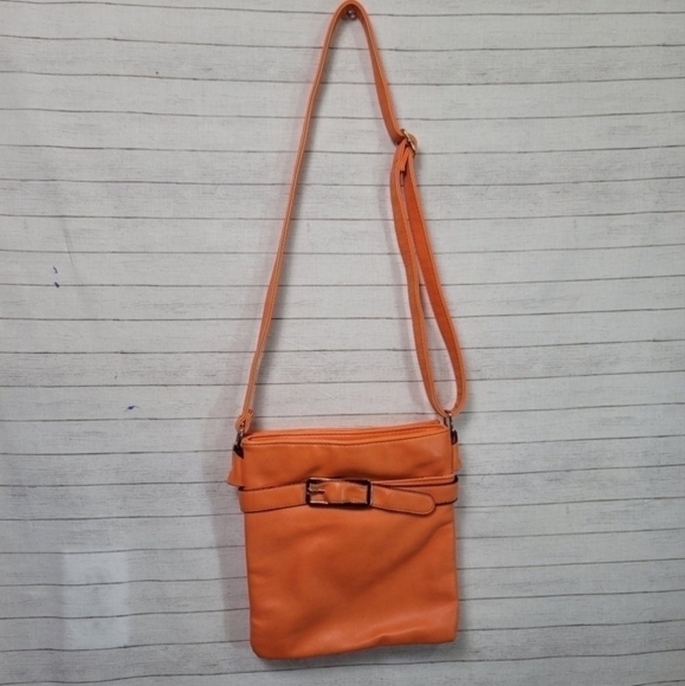 COPPPY MoDA BRIGHT ORANGE CROSSBODY BAG